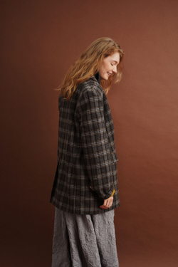 Пиджак Zoe, коричневая клетка