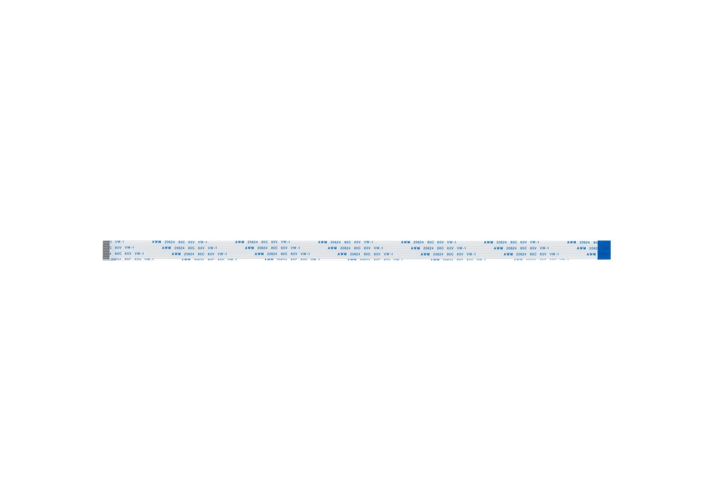 Шлейф 11 pin, 30 см, шаг 1 мм FFC, обратный Б
