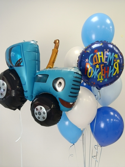 Веселый трактор (Синий трактор)