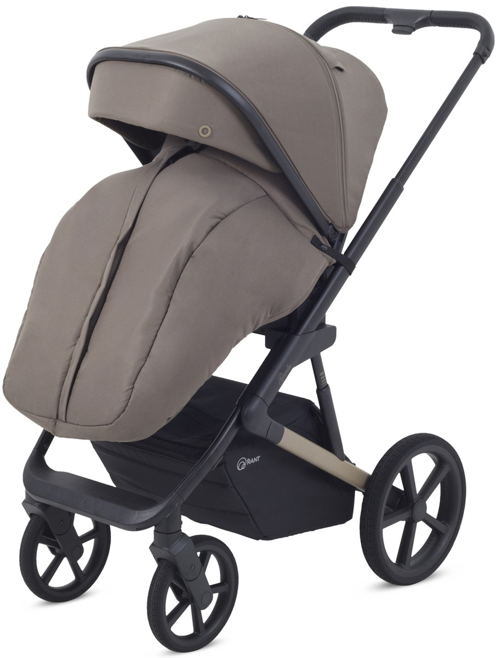 Детская коляска Rant Garda 3 в 1 с автокреслом Cruise Grey Mocca