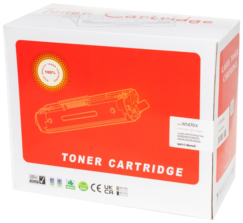 Картриджи Europrint EPC-W1470X (W1470X) с чипом черный