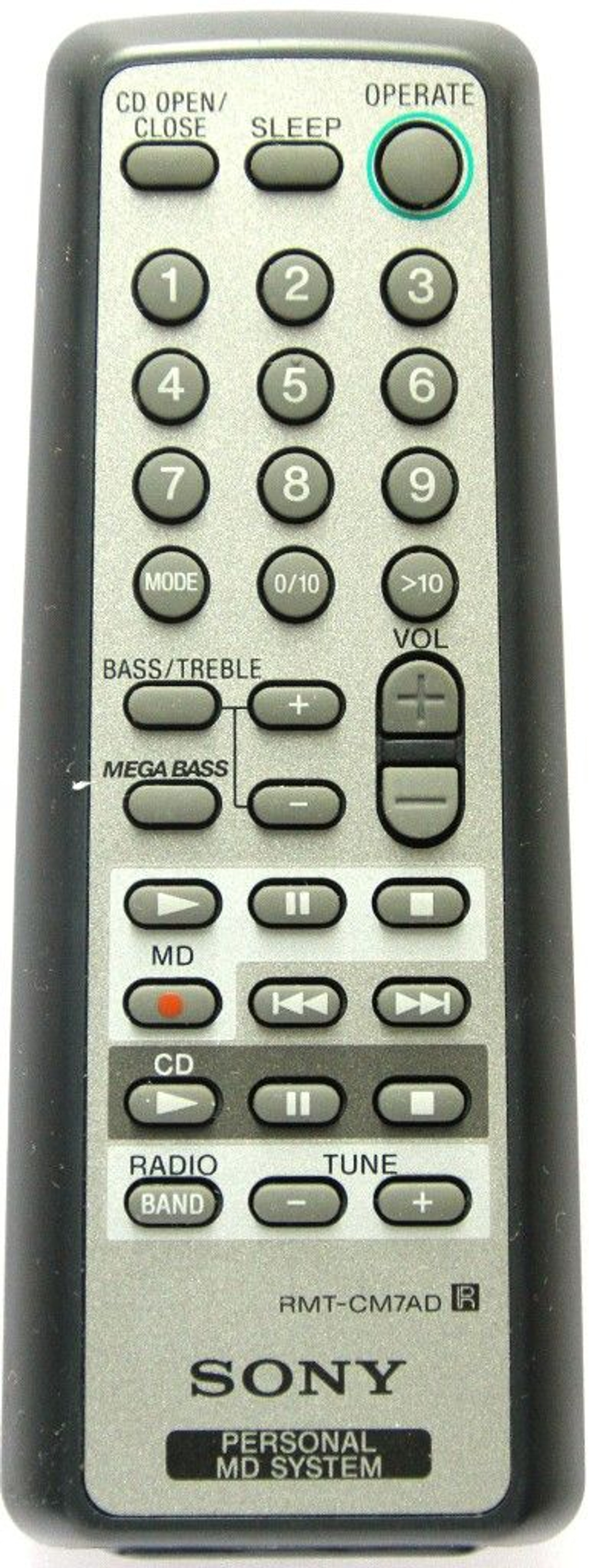 Пульт RMT-CM7AD для SONY  orig