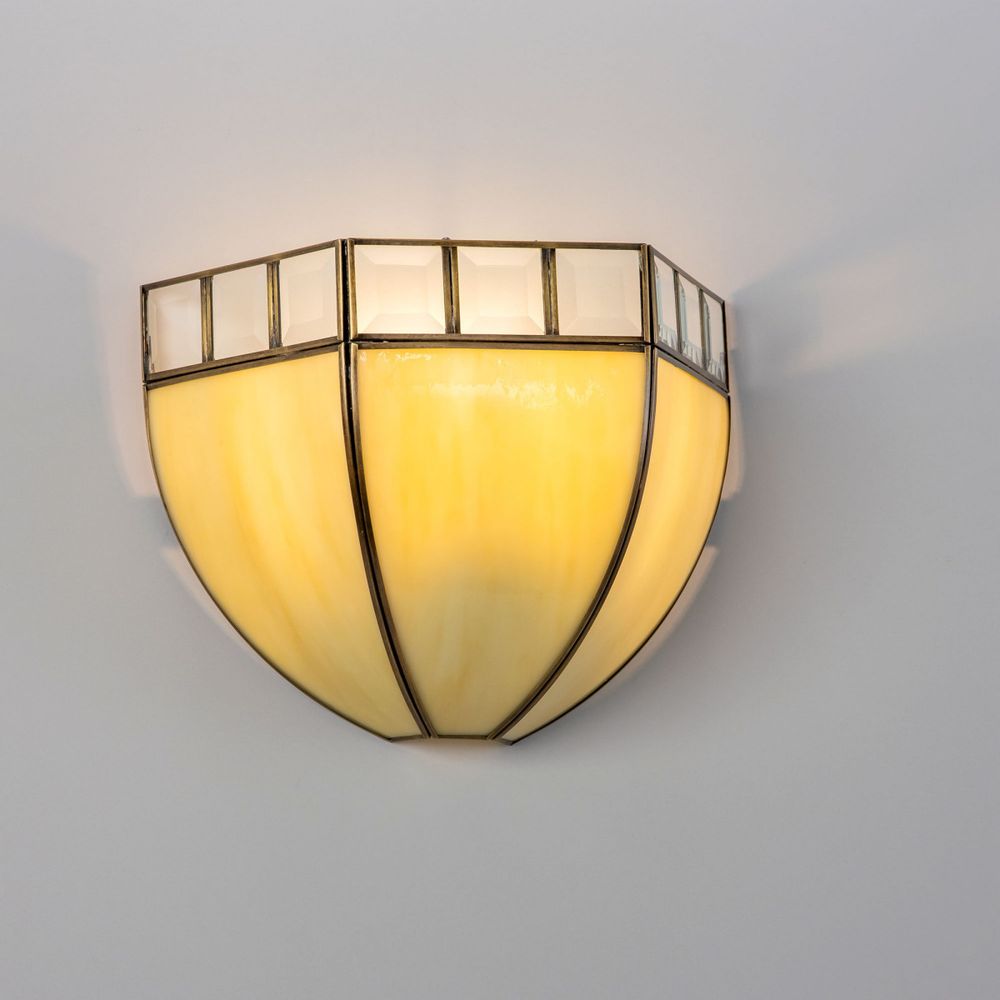 Citilux Шербург-1 CL440311 Бра витражное Бронза