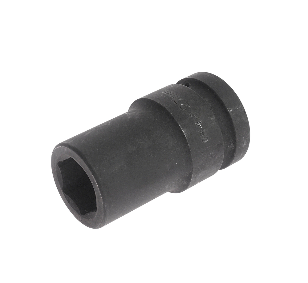 Головка торцевая 1" 27мм ударная глубокая L=90мм JTC