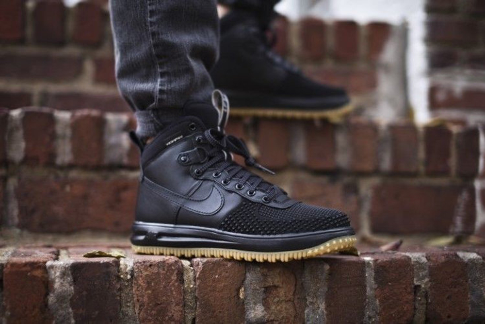 Кроссовки Nike Lunar Force 1, черн.