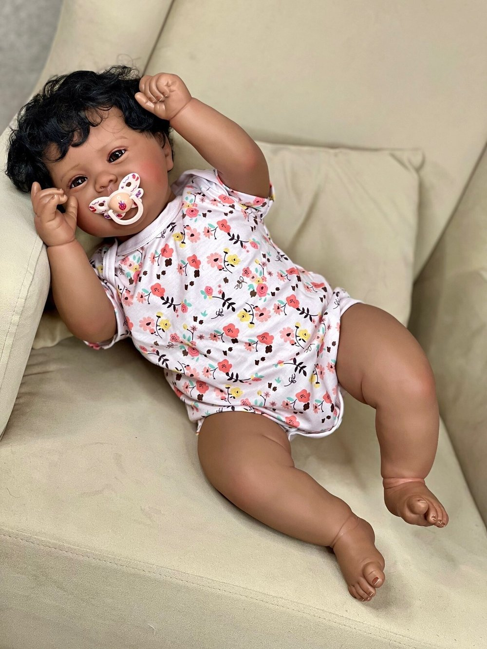 Кукла Реборн мягконабивная 60см (FA-971)