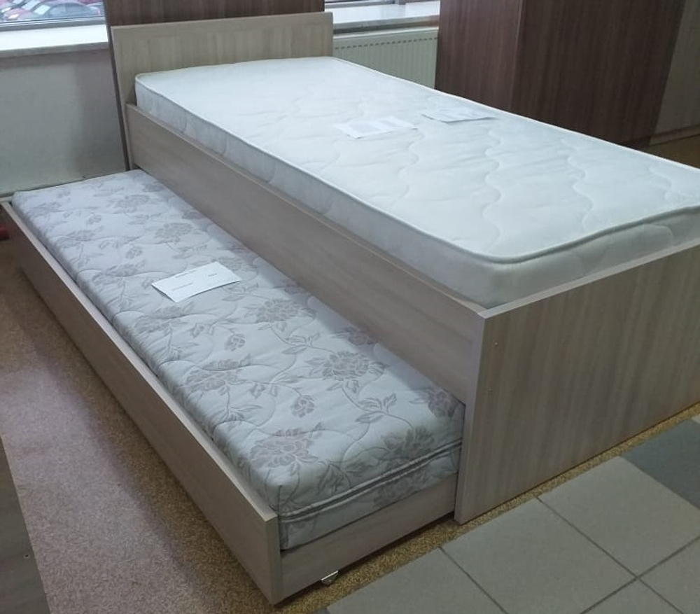 Кровать Дуэт (клен) БоровичиМебель