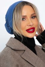 Чалма с резинкой (пепельно-синяя) ЧР3-23М LT Collection