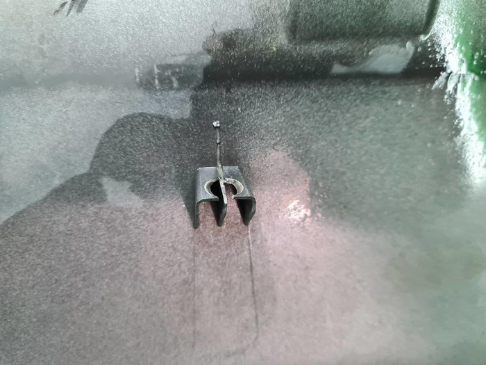 Накладка переднего бампера Hongqi E-HS9 (2020-нв)