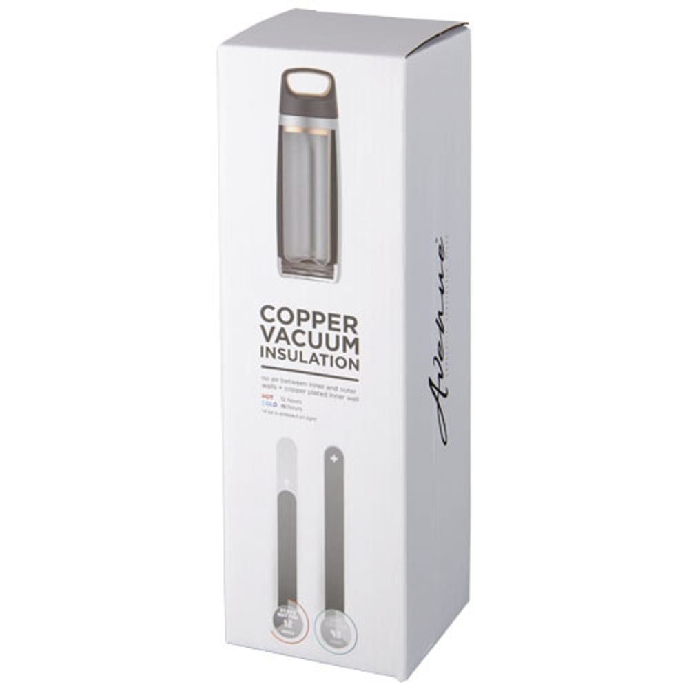 Спортивная медная бутылка с вакуумной изоляцией Valhalla объемом 600 мл