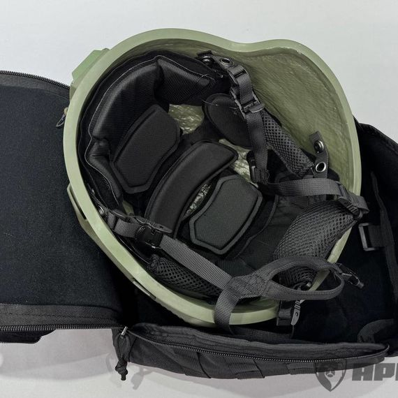 Бронешлем БР2 «LO» с защитой ушей, олива