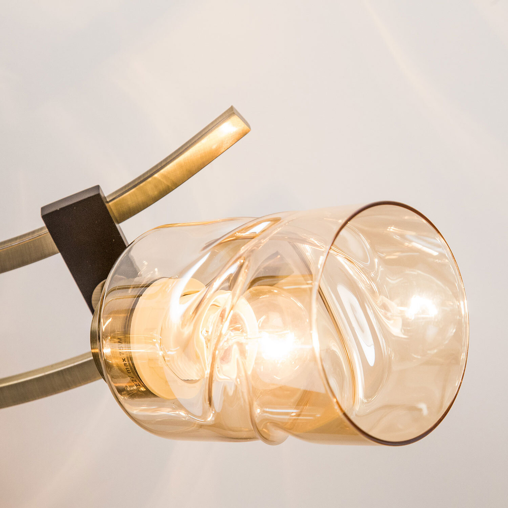 Citilux Мерида CL142154 Люстра с поворотными плафонами Бронза