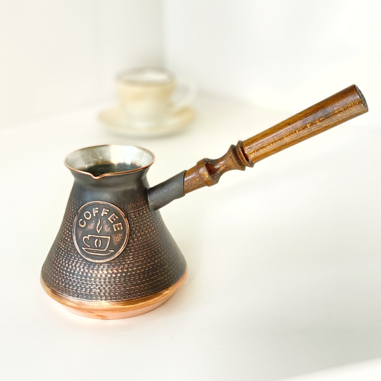 Турка для кофе "Армянская джезва", медная, 420 мл