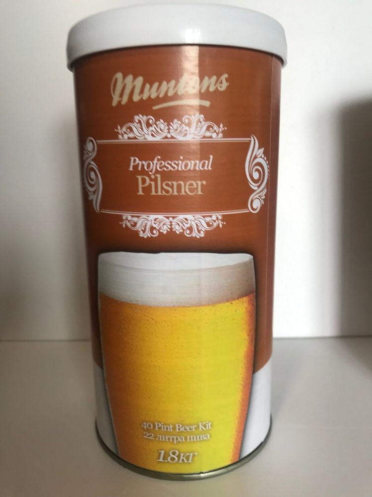 Солодовый экстракт Muntons Pilsner, 1,8 кг.