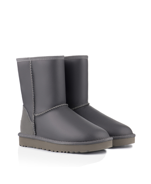 SHORT METALLIC II-grey