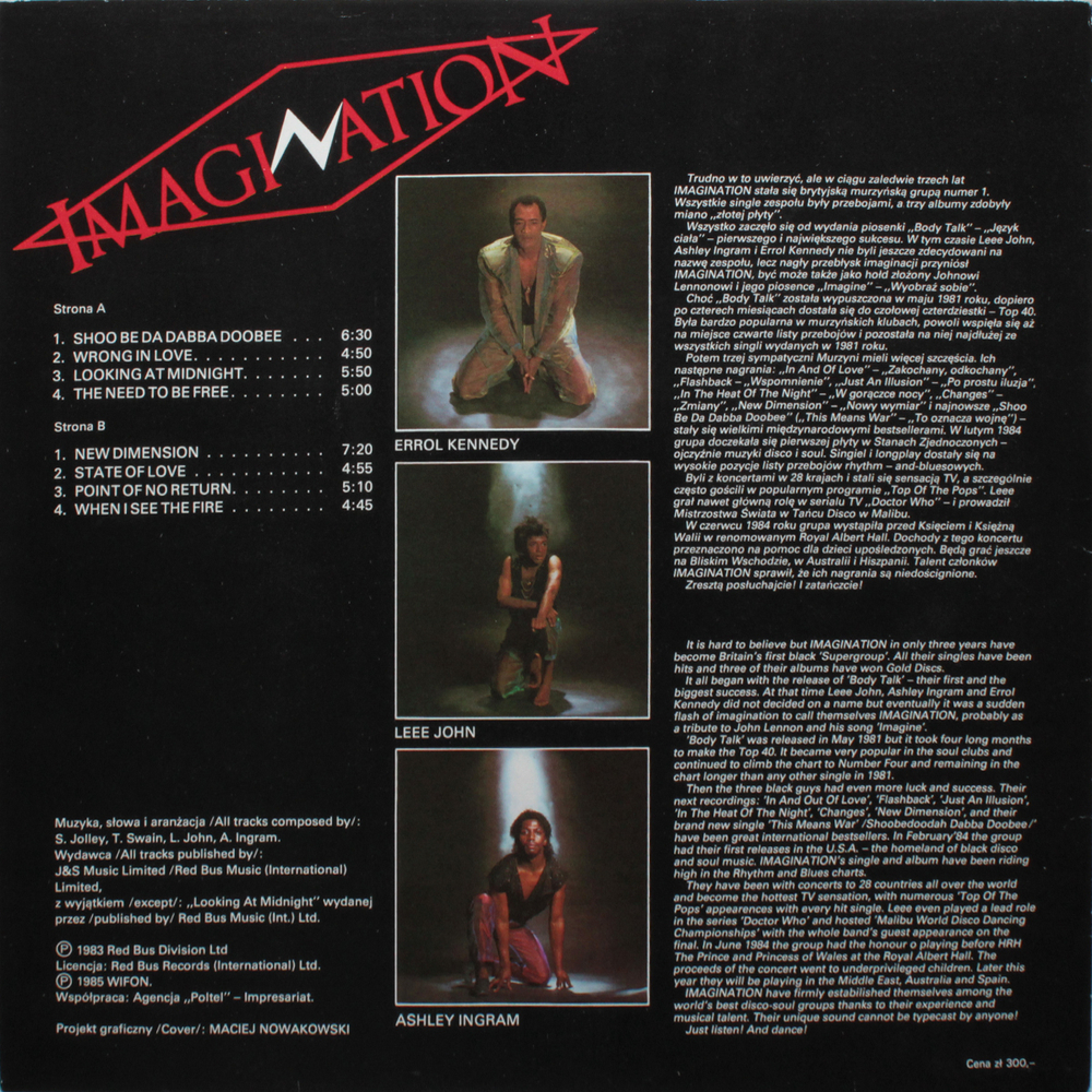 Imagination / Imagination (LP)