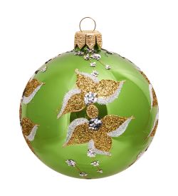 Элита НФШ-1358 Набор ел.украшений Шар 2шт «Трилистник» 80 мм