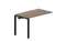 стол Strike 1180х680х750мм (2 громмета) - приставной элемент