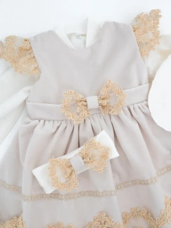 Конверт на выписку с переноской новорождённому зимний