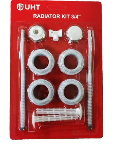Монтажный комплект для секционных радиаторов 3/4" UHT