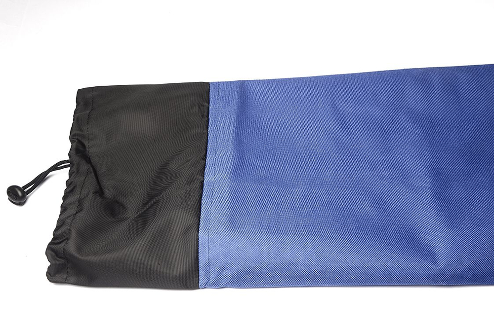 Чехол для коврика Инь Янь однотонный синий