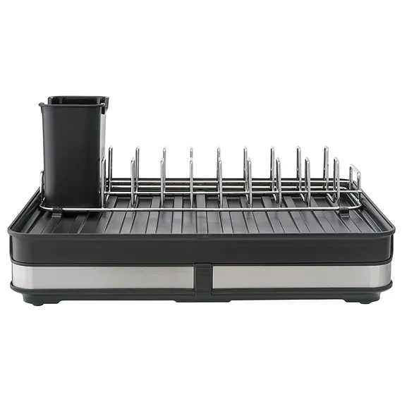 Сушилка для посуды atle раздвижная большая, черная