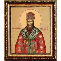 Лаврентий Князев, Балахнинский священномученик, епископ. Икона на холсте.