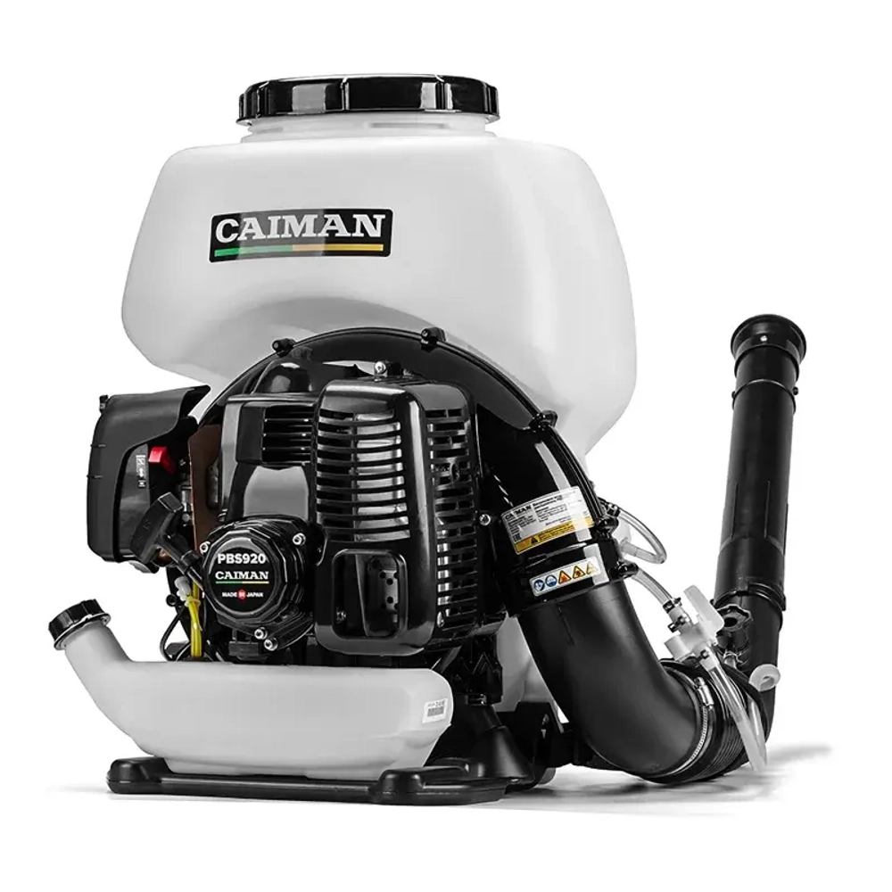 Caiman PBS920 Tornado воздуходувка-распылитель ранцевая 4.5 л.с, 3.3 кВт, 74 м/с