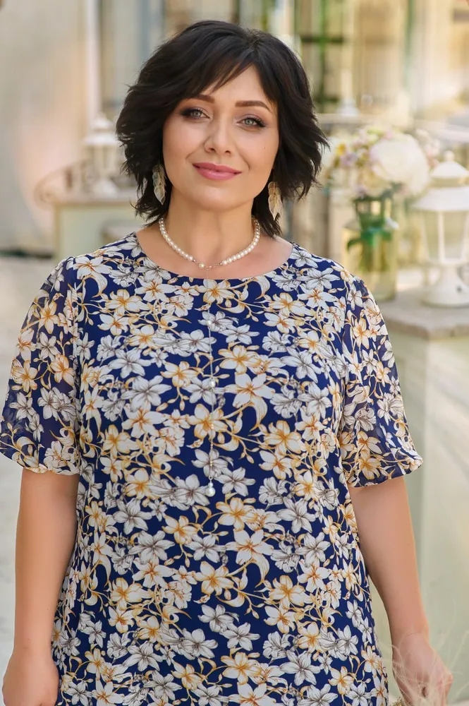 Платье шифон УК-2459-6