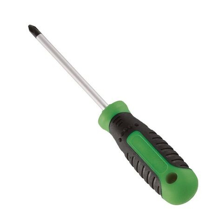 Отвертка Uragan, двухкомпонентная рукоятка, PH2x100мм