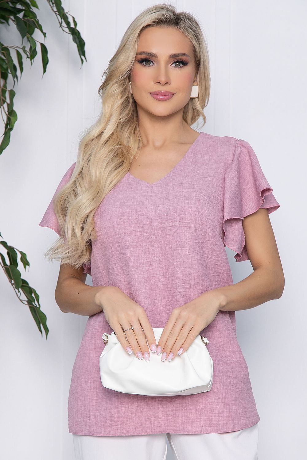 Блуза Гайана (розовая) Б10550 LT Collection