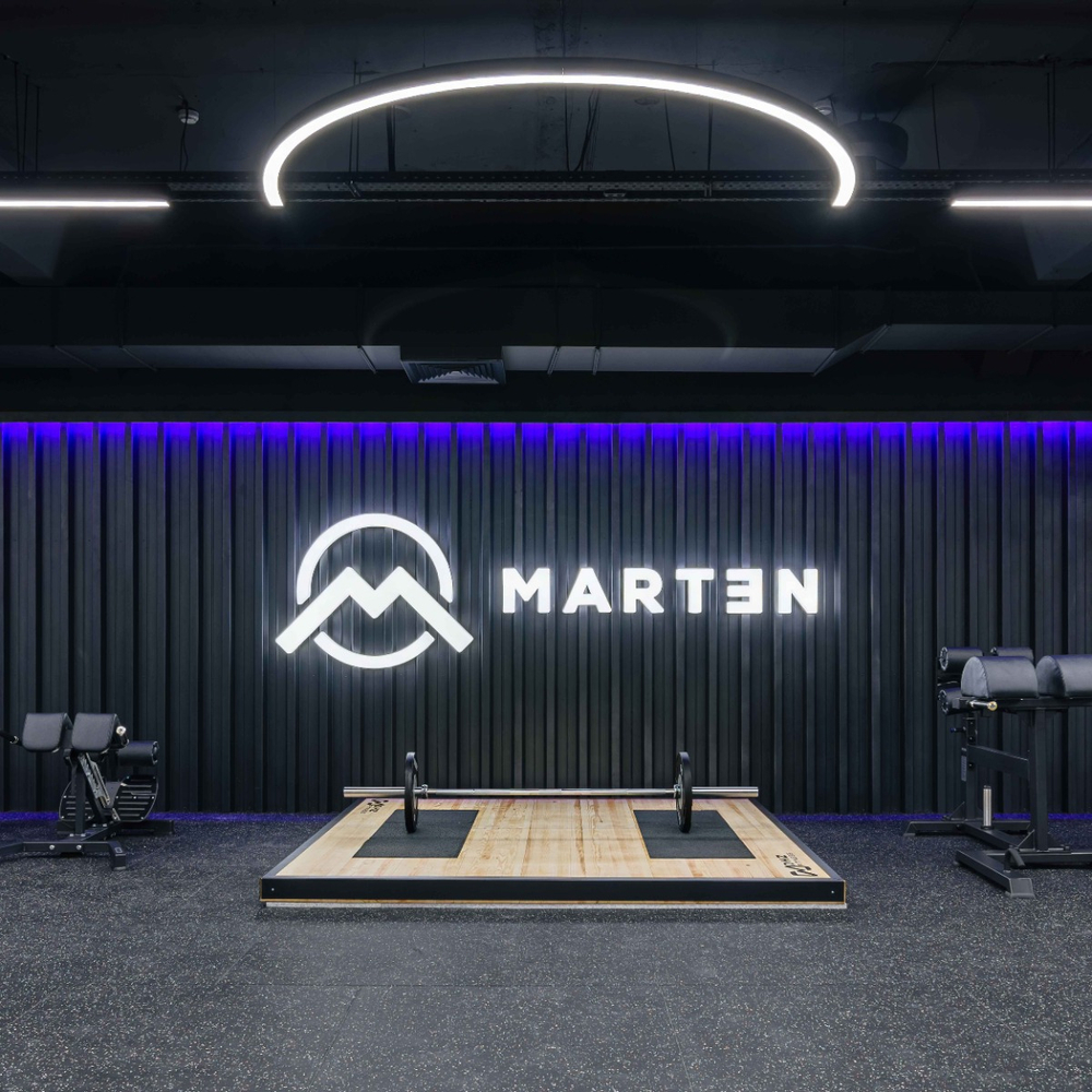 Помост тяжелоатлетический DHZ 2500х2500х100 мм