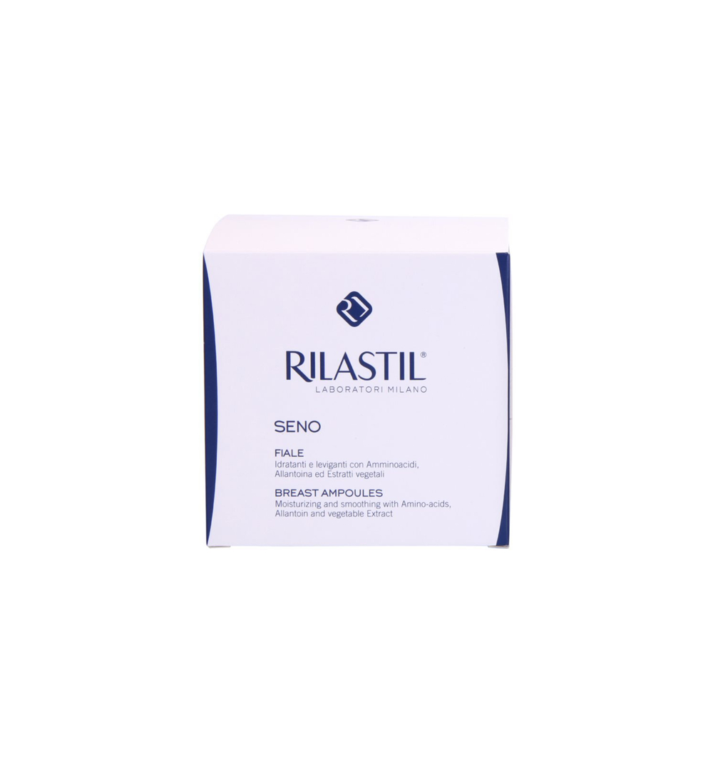 Rilastil Breast - укрепляющая сыворотка для зоны декольте и бюста в ампулах /   15x5  ml  / GTIN 8033224813608