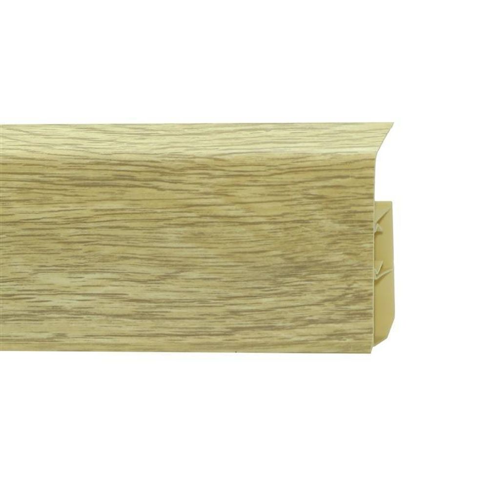 Пластиковый плинтус Royce 80 мм (2200x80x20) 327 Дуб Пальмира