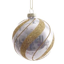 GAEM Украшение новогоднее "Шар", L8 W8 H9 см, 3в.