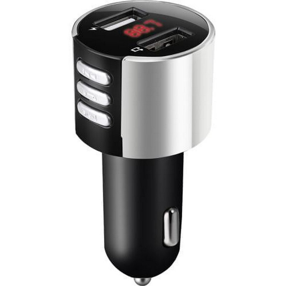 Автомобильный FM-трансмиттер X18 Bluetooth (черный)