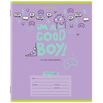 Тетрадь 12 л. BRAUBERG, клетка, обложка картон, "ДИНОЗАВРИКИ", 106462, 5шт