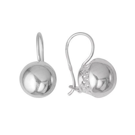 Серьги шары