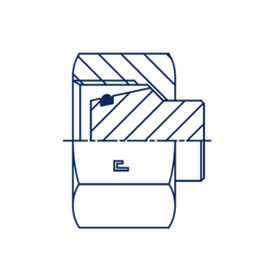 Заглушка VP DL18 (с гайкой и o-ring)