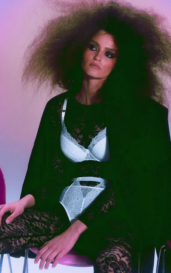 Бюстгальтер Glow P-UP White