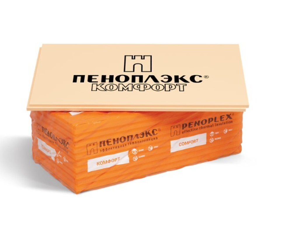 Пенополистирол экструдированный Комфорт 1185*585*50 (7пл) ПЕНОПЛЭКС шт