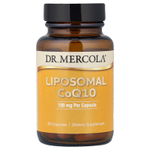Dr. Mercola, липосомальный коэнзим Q10, 100 мг, 30 капсул