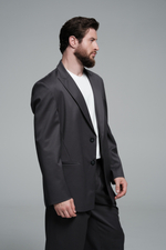 Пиджак однобортный | grey-violet