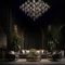 Подвесной светодиодный светильник Loft IT Mira 10259/1200 Gold Asfour