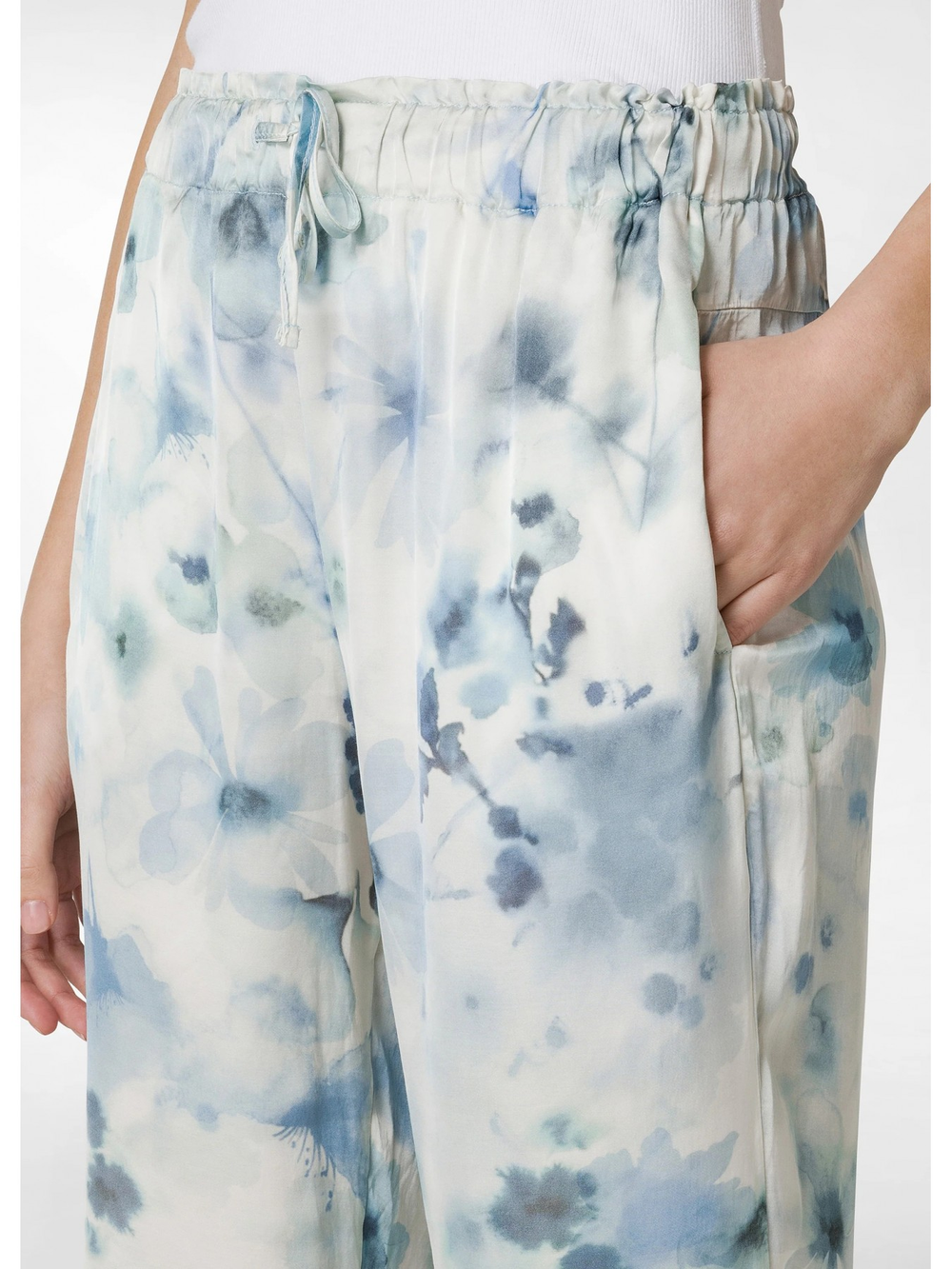 Брюки женские Allover Satin Jogger Pants DEHA