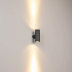 Светильник LGD-RAY-WALL-TWIN-R46-2x3W Warm3000 (GR, 24 deg, 230V) (Arlight, IP65 Металл, 3 года) 033306(1)