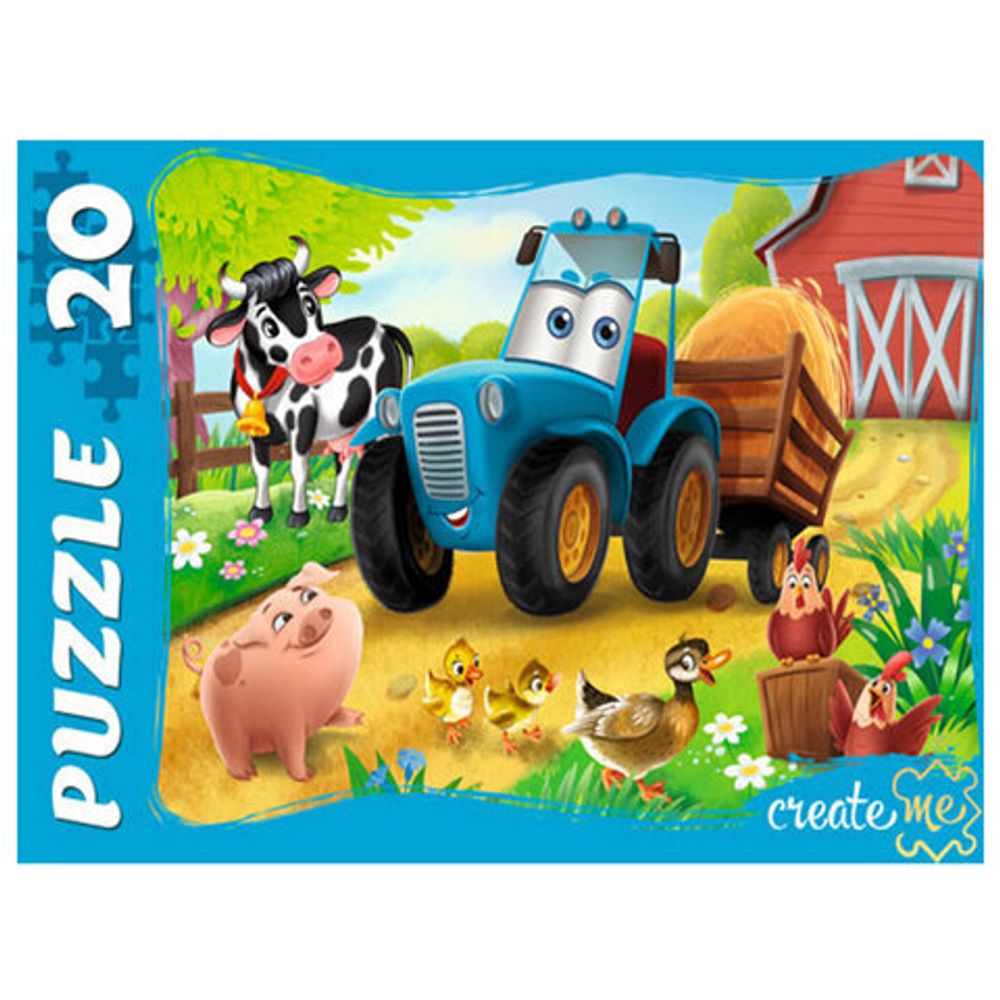 Пазл картонный "МАКСИ-ПАЗЛЫ", АССОРТИ, 180х125х40 мм, РК