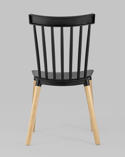 Стул Field пластик черный