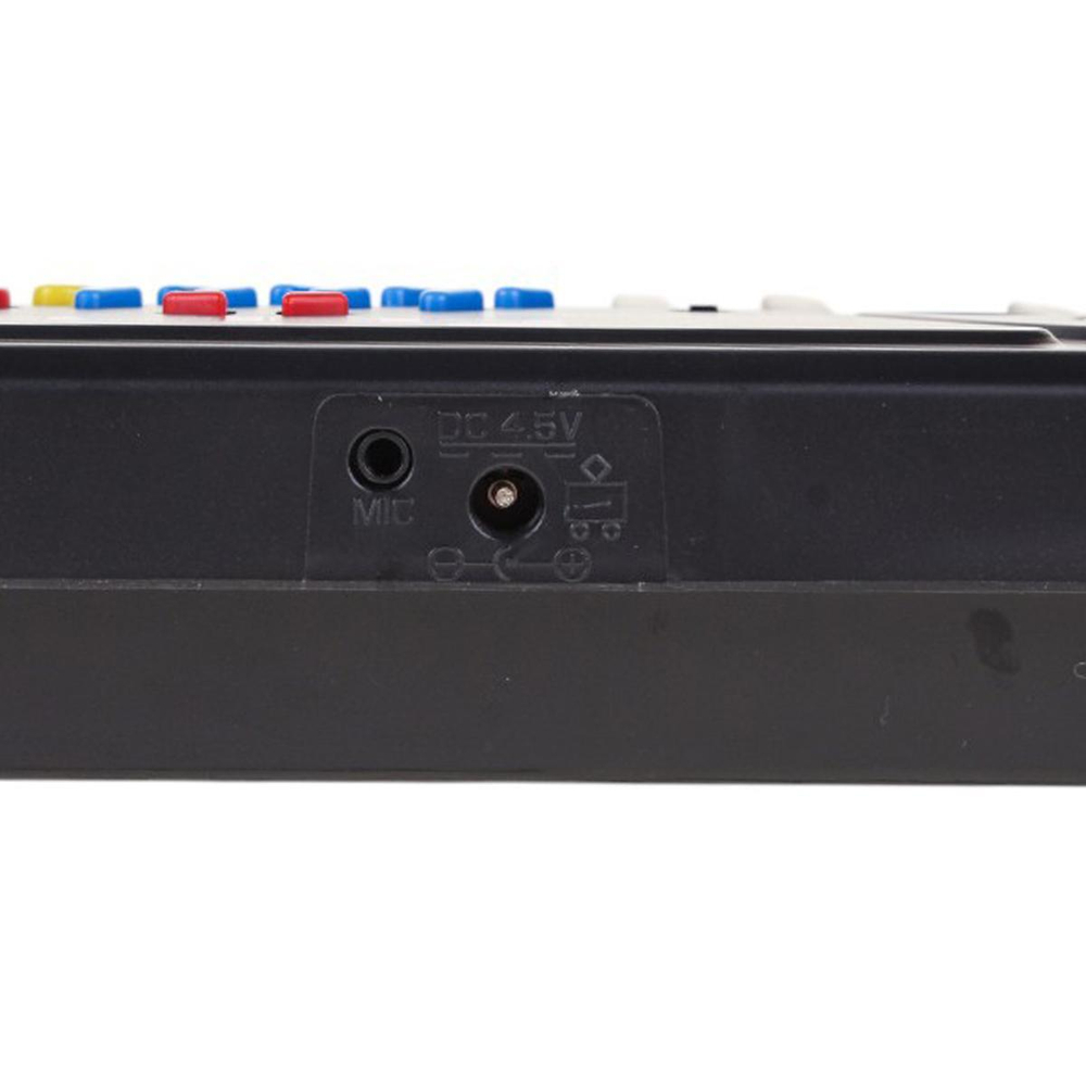 Синтезатор на бат. с микрофоном, коробка 3768