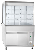 Прилавок-витрина нейтральный Abat ПВН-70КМ